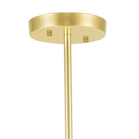 Savannah Chandeliers 6 Light Gold Leaf Finish