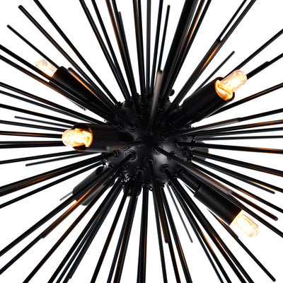 Savannah Chandeliers 9 Black Finish