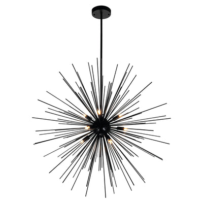 Savannah Chandeliers 9 Black Finish