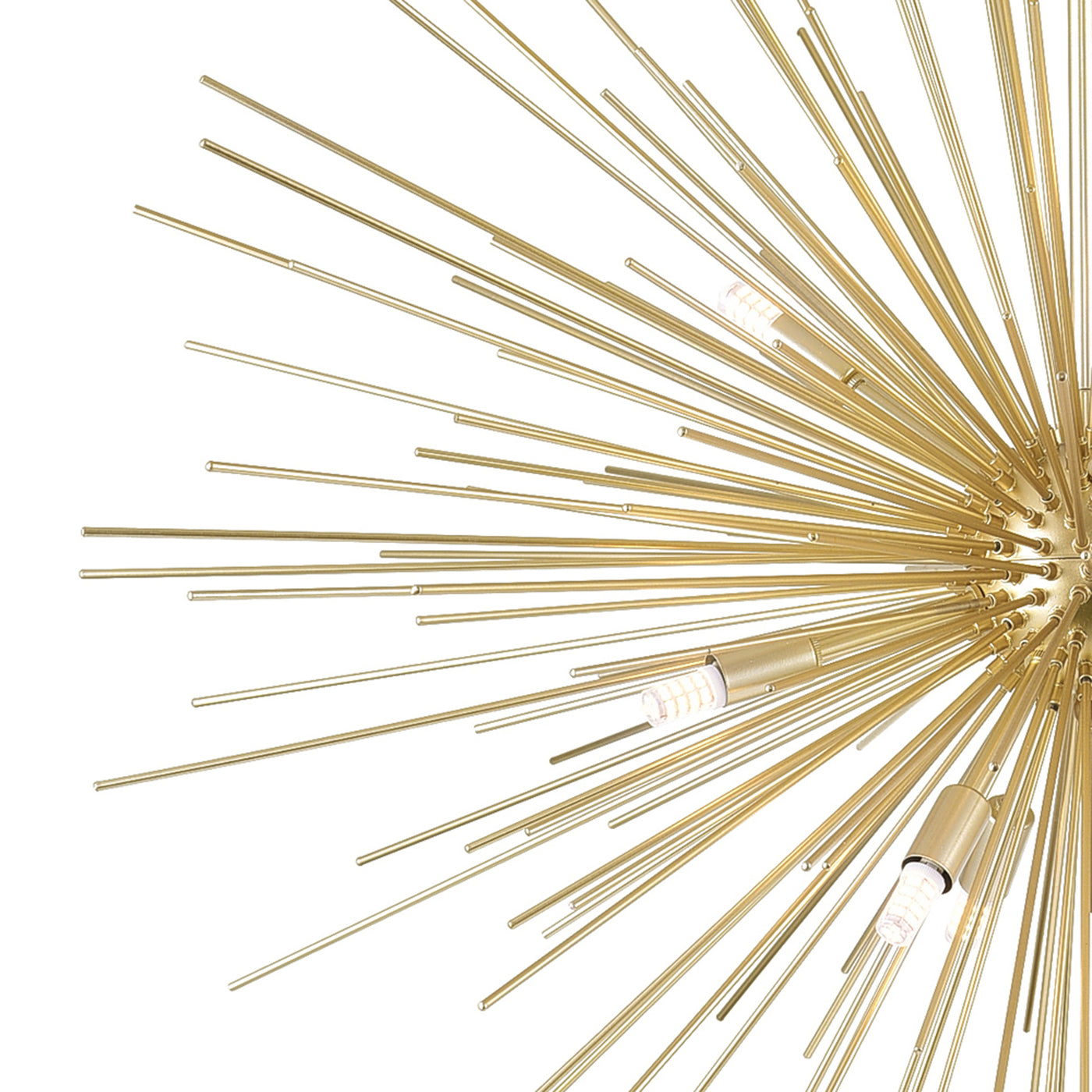 Savannah Chandeliers 9 Gold Leaf Lights