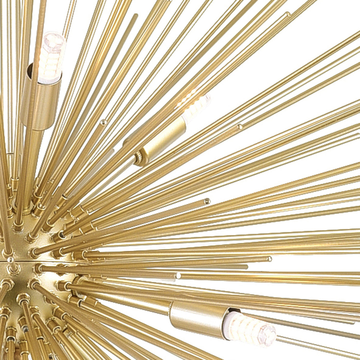 Savannah Chandeliers 9 Gold Leaf Lights