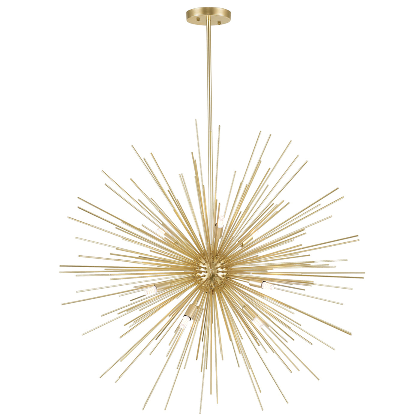 Savannah Chandeliers 9 Gold Leaf Lights