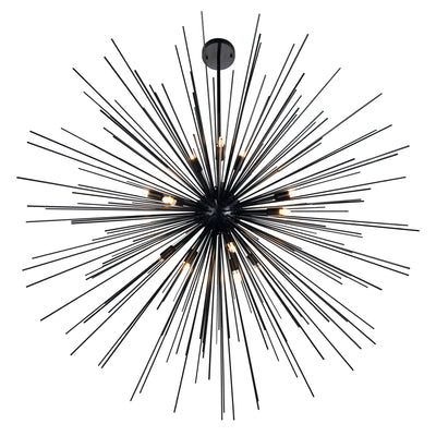 Savannah Chandeliers 14 Light Black Finish