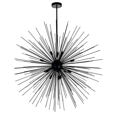 Savannah Chandeliers 14 Light Black Finish
