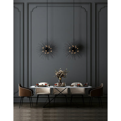 Savannah Chandeliers 14 Light Black Finish