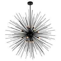 Savannah Chandeliers 14 Light Black Finish