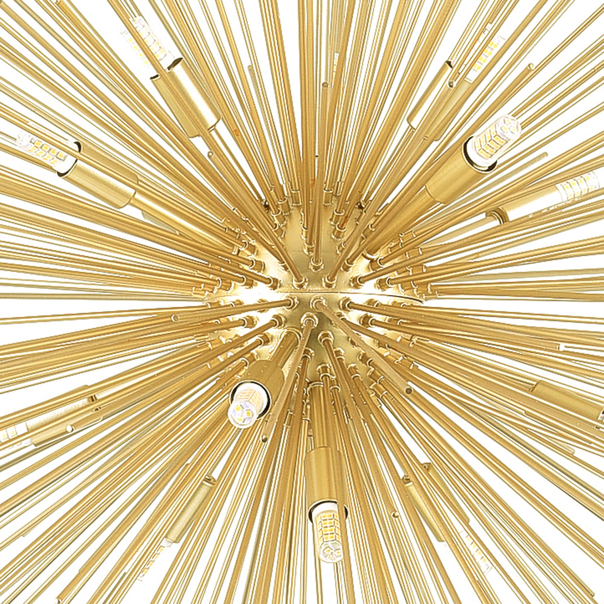 Savannah Chandeliers 14 Light Gold Leaf