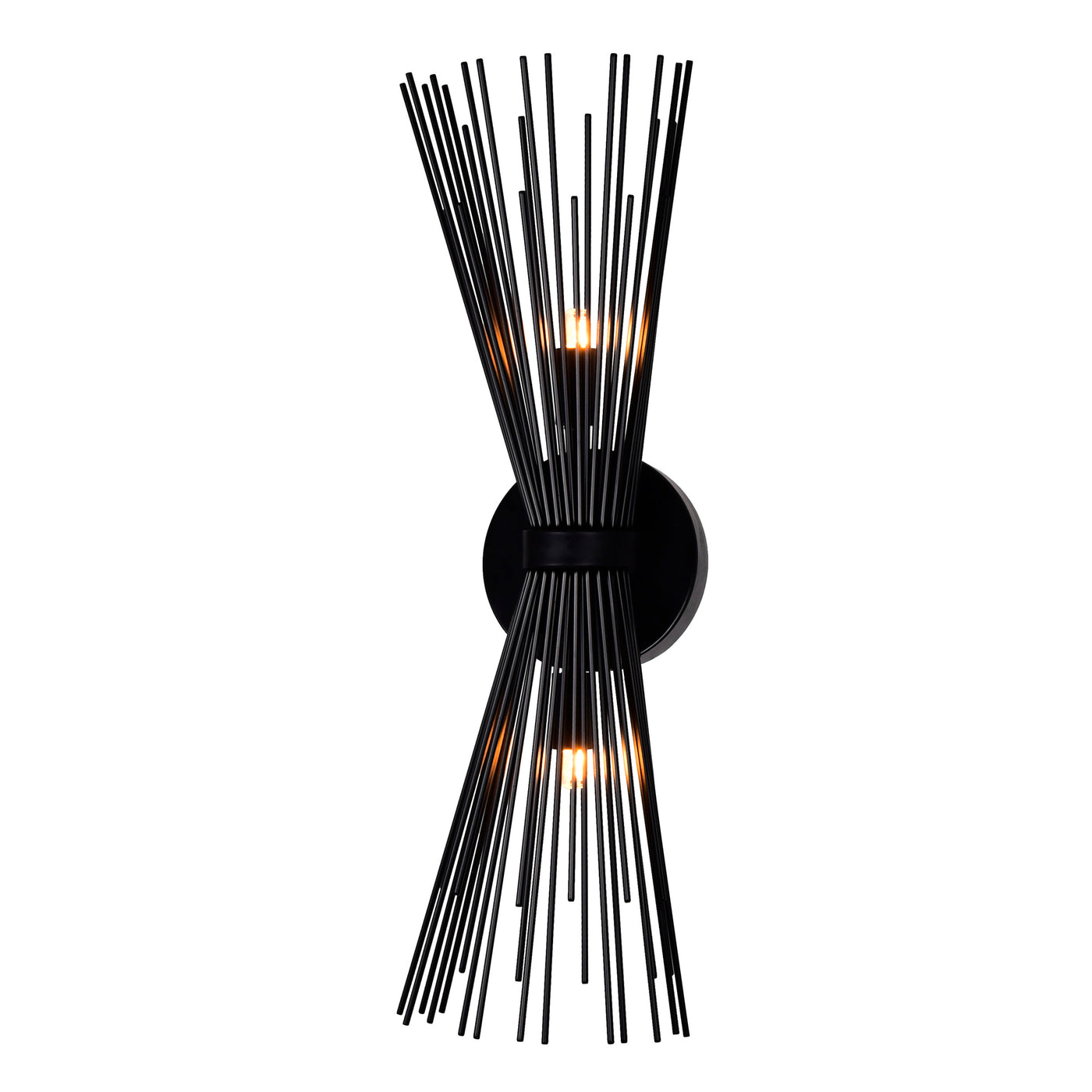 Savannah Wall Lights Black 2 Lights