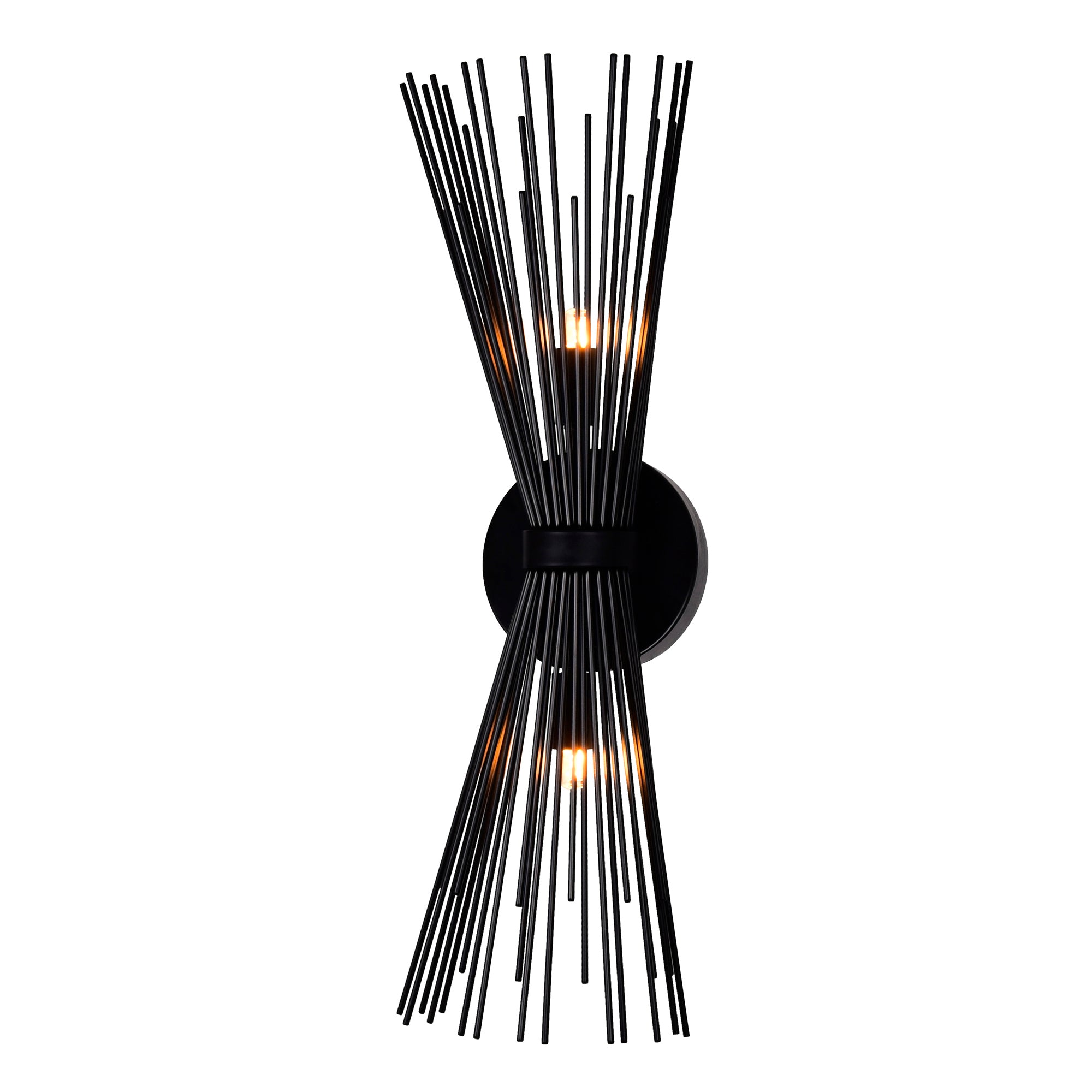 Savannah Wall Lights Black 2 Lights
