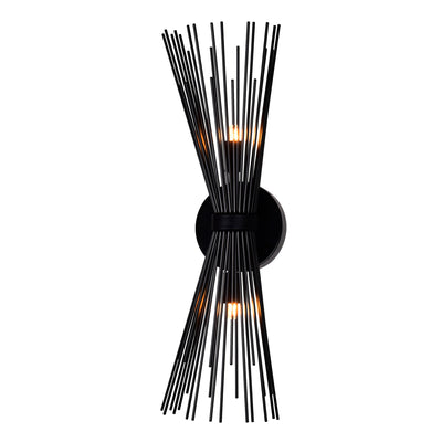 Savannah Wall Lights Black 2 Lights