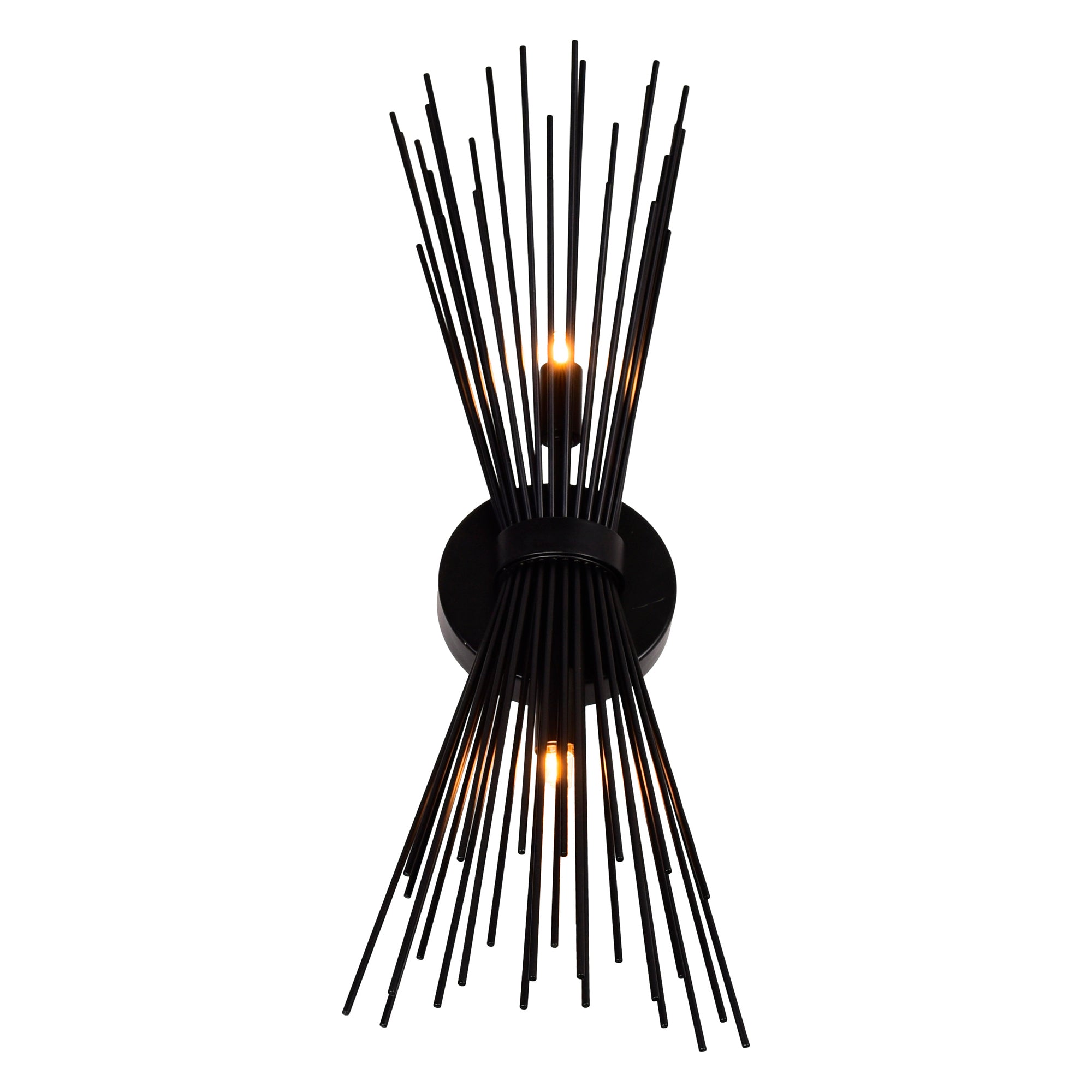 Savannah Wall Lights Black 2 Lights