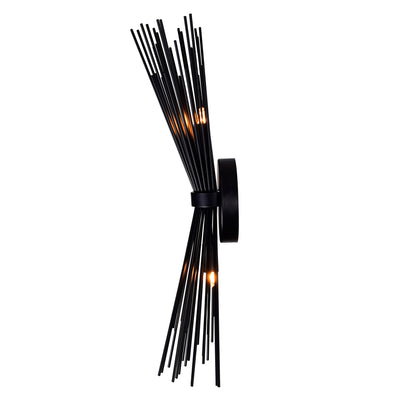 Savannah Wall Lights Black 2 Lights