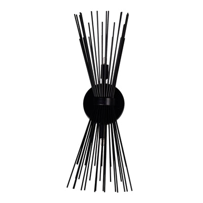 Savannah Wall Lights Black 2 Lights