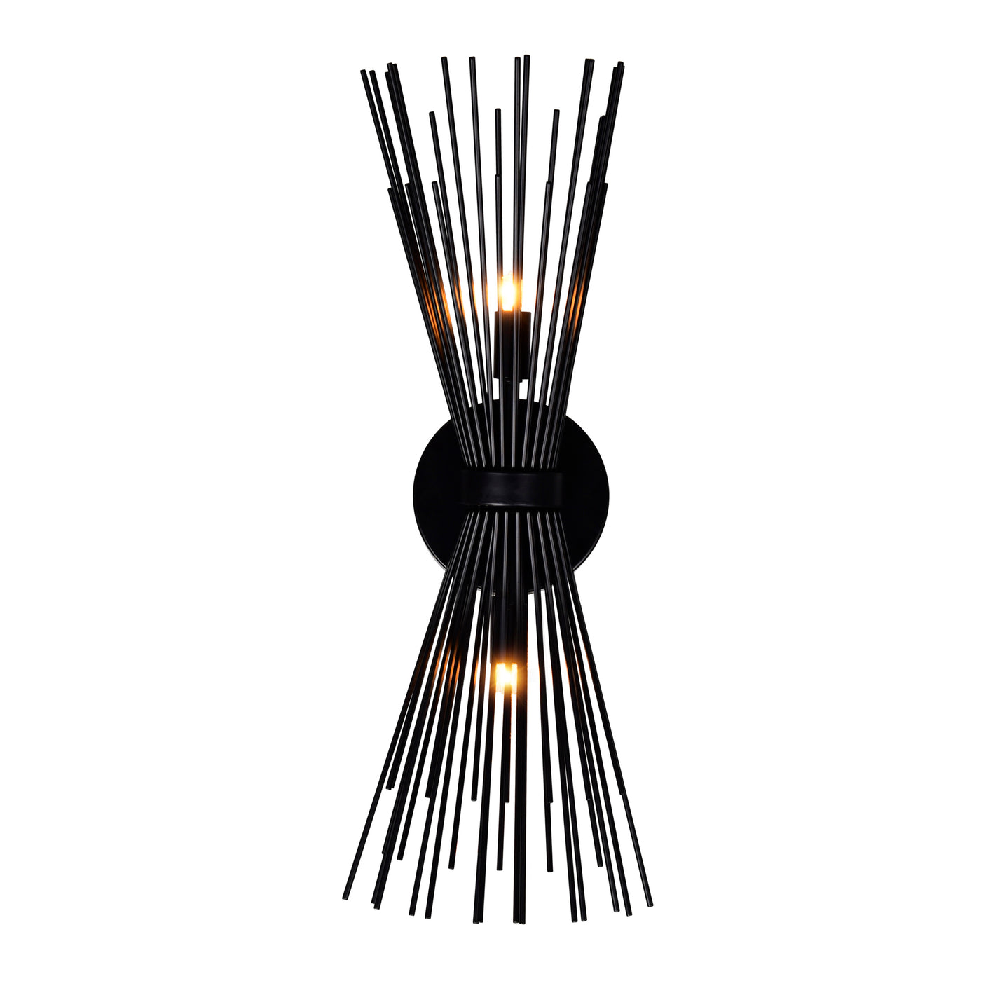 Savannah Wall Lights Black 2 Lights