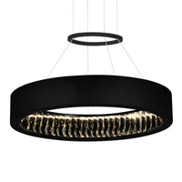 Rosalina Chandeliers 20in Matte Black LED