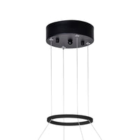 Rosalina Chandeliers 20in Matte Black LED