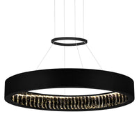 Rosalina Chandeliers 26in Matte Black LED