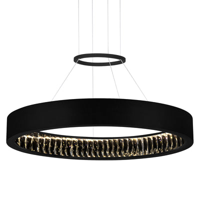 Rosalina Chandeliers 26in Matte Black LED