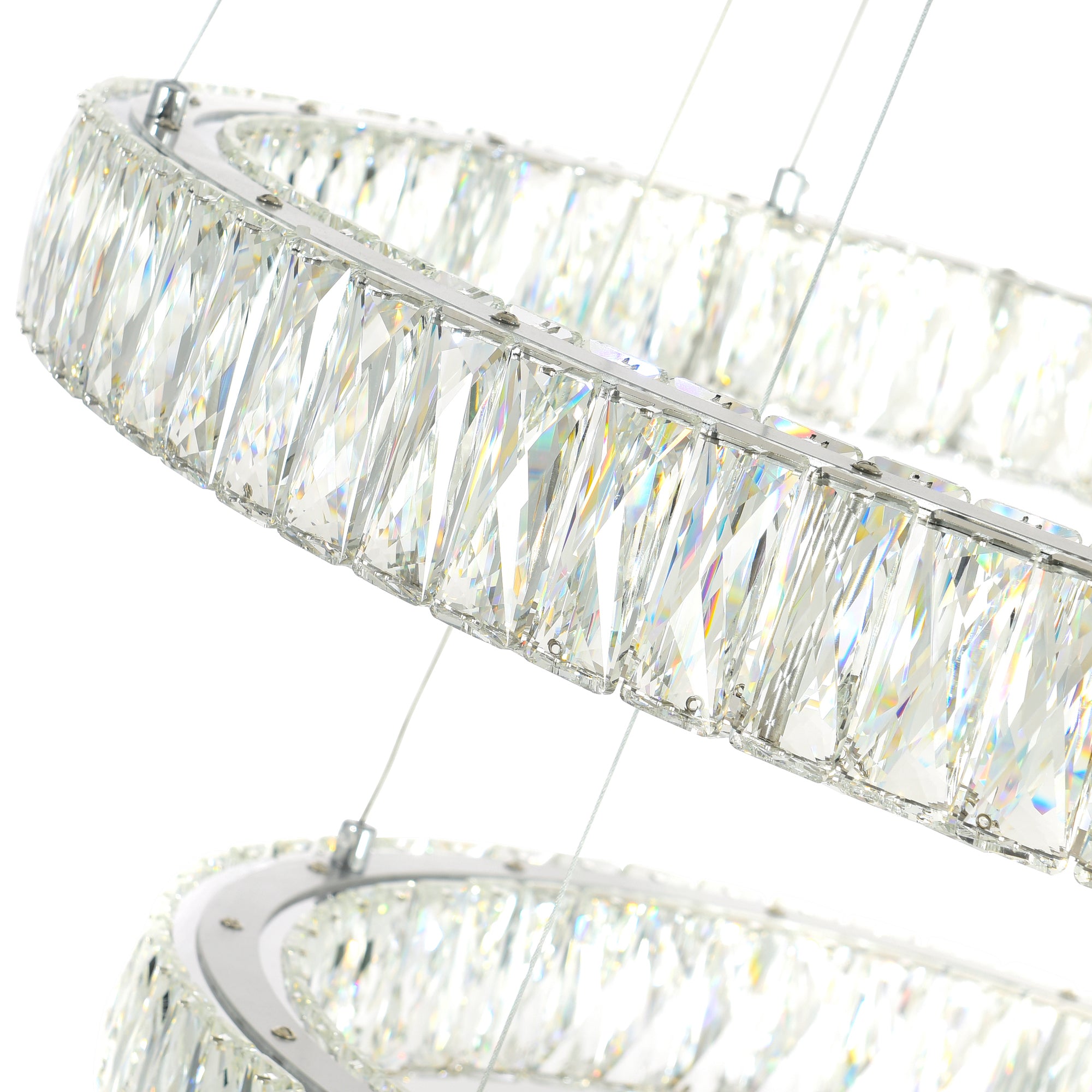 Madeline Chandeliers Chrome Finish 5 Lights