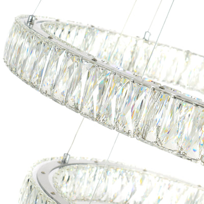 Madeline Chandeliers Chrome Finish 5 Lights