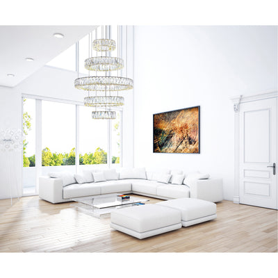 Madeline Chandeliers Chrome Finish 5 Lights