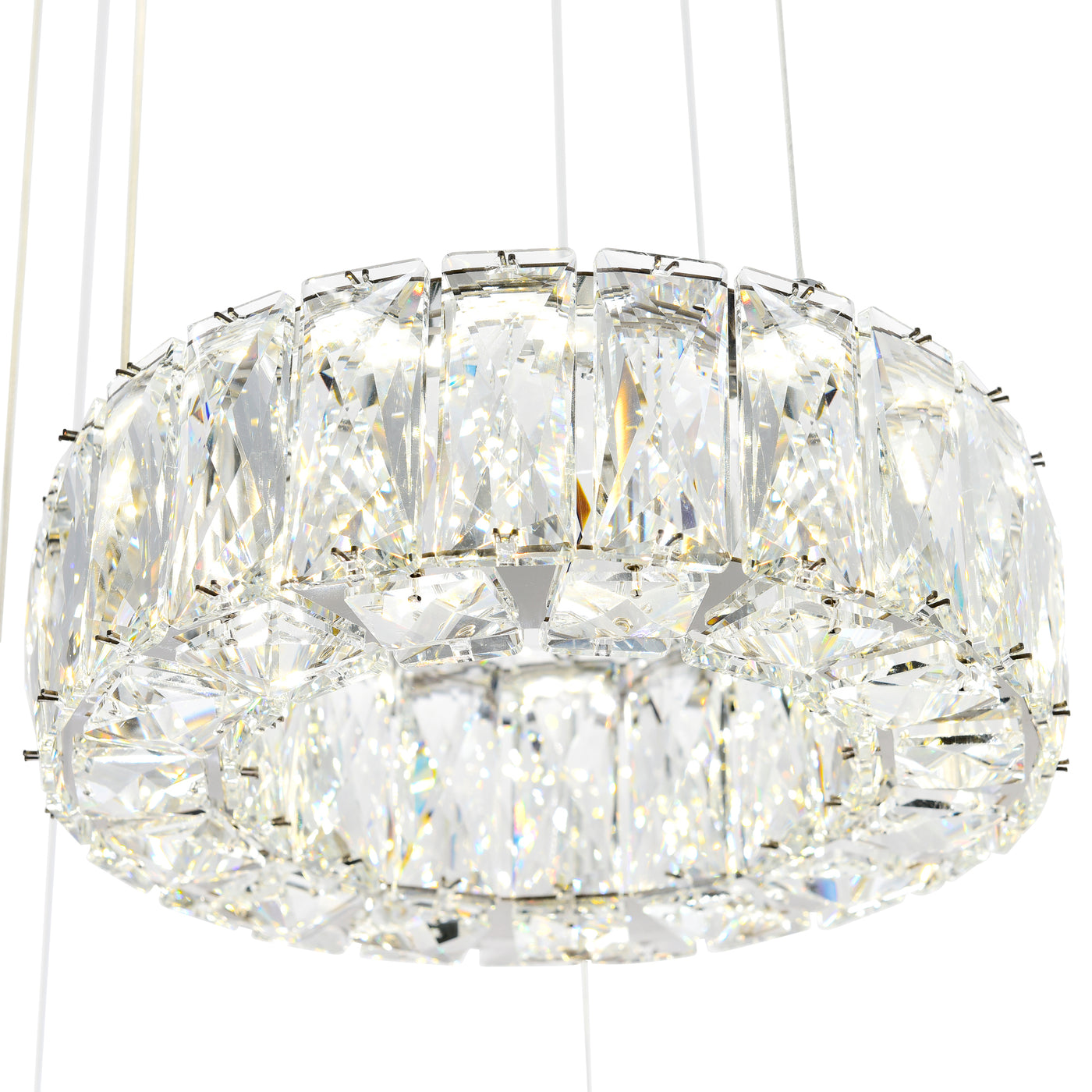 Madeline Chandeliers Chrome 6 Light LED
