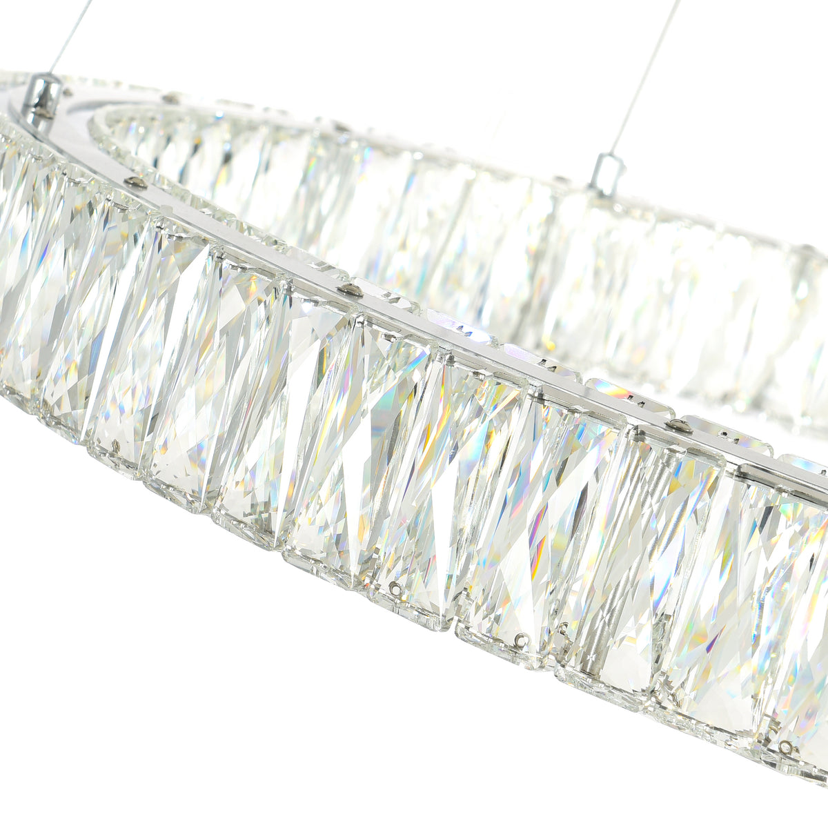 Madeline Chandeliers 32in Chrome LED