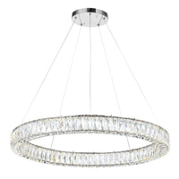 Madeline Chandeliers 32in Chrome LED