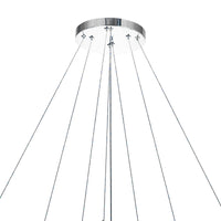 Madeline Chandeliers LED 3 Ring Chrome
