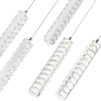 Celina Chandeliers LED 20in Chrome 19 Pendant