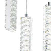 Celina Chandeliers LED 20in Chrome 19 Pendant
