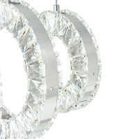 Celina Chandeliers Chrome 5 Ring LED