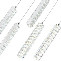 Celina Chandeliers 9 Pendant Chrome Finish