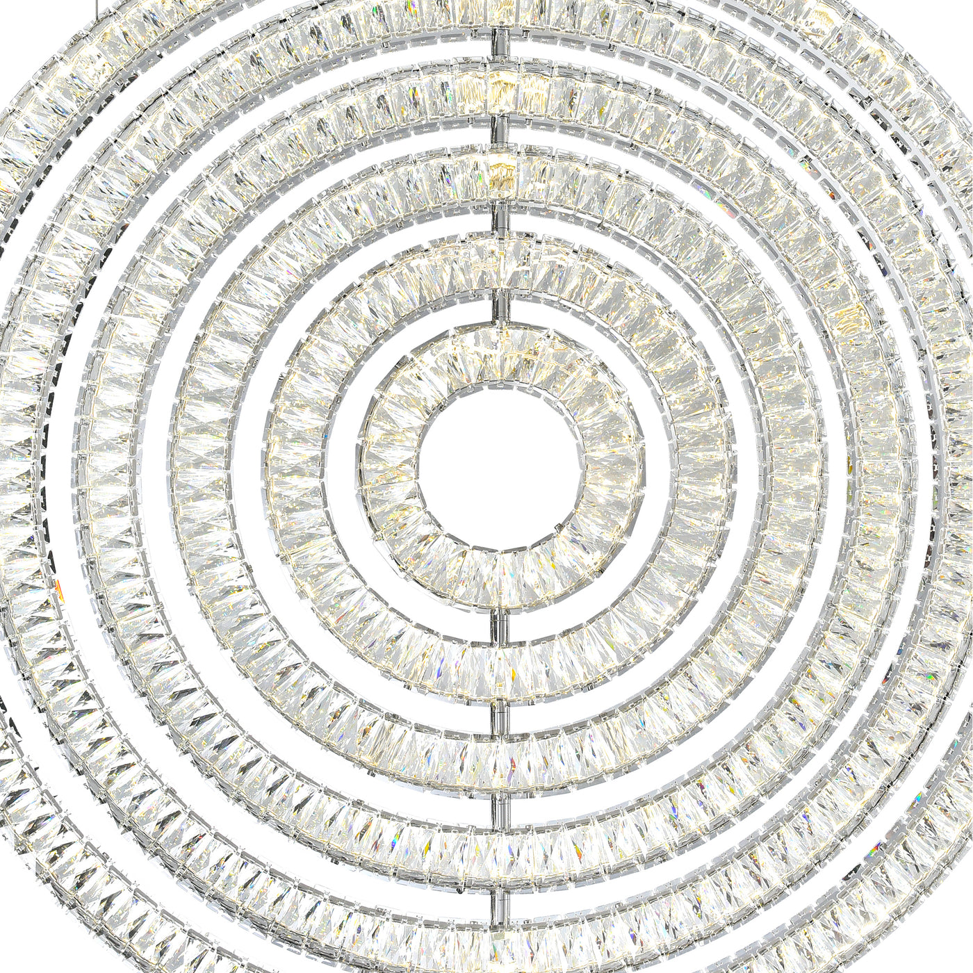 Celina Chandeliers 37in Chrome LED