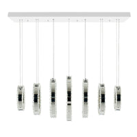 Celina Chandeliers 7 Light Chrome Finish