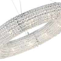 Veronique Chandeliers 12 Light Chrome