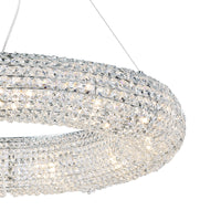 Veronique Chandeliers 12 Light Chrome