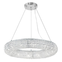 Veronique Chandeliers 12 Light Chrome