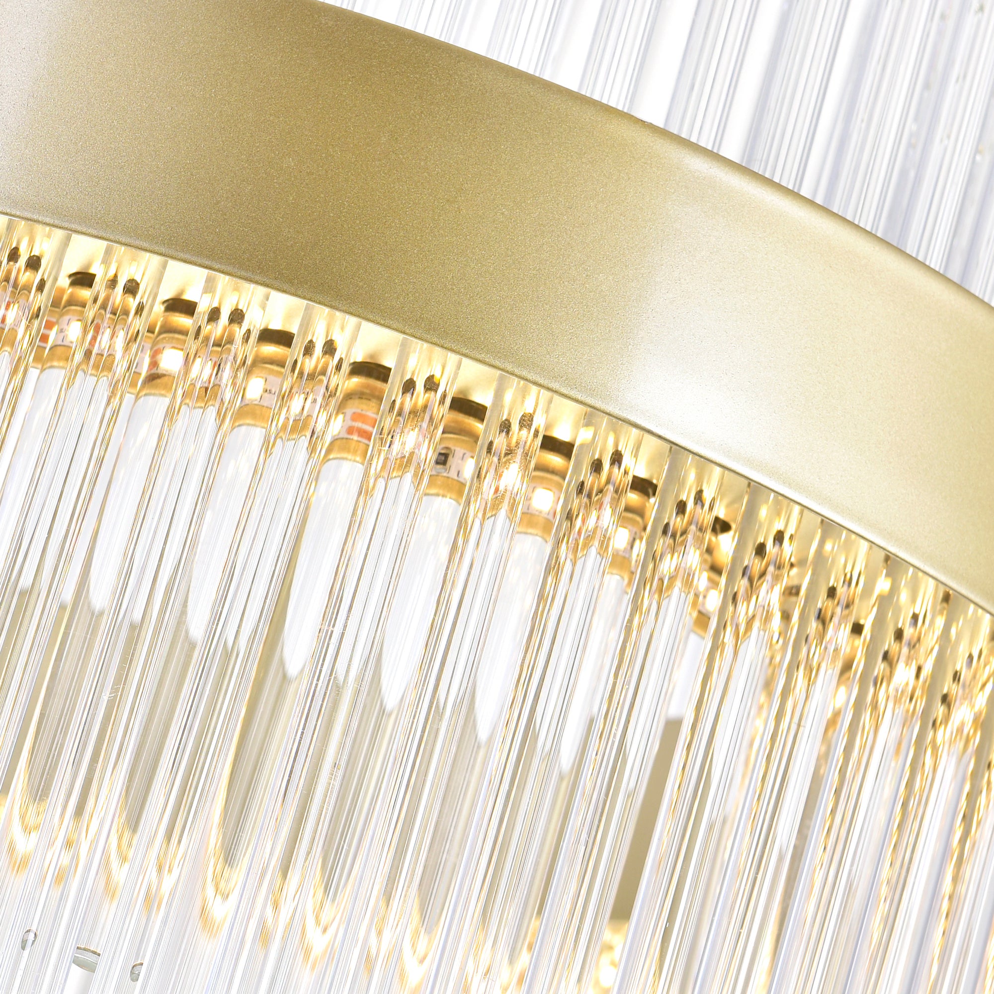 Genevieve Chandeliers Medallion Gold Finish