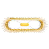 Genevieve Chandeliers Medallion Gold LED