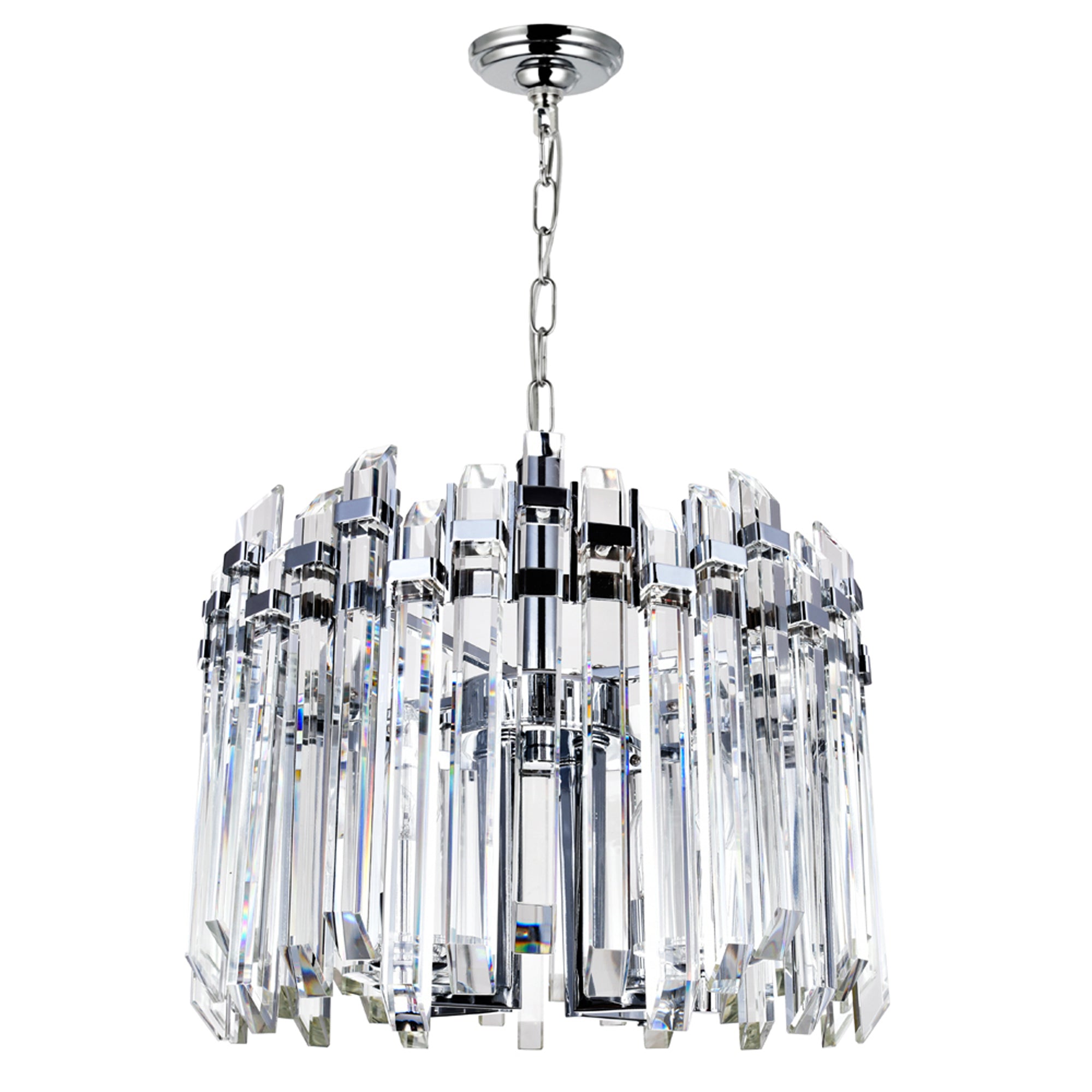 Henrietta 4 Light Chrome Chandelier