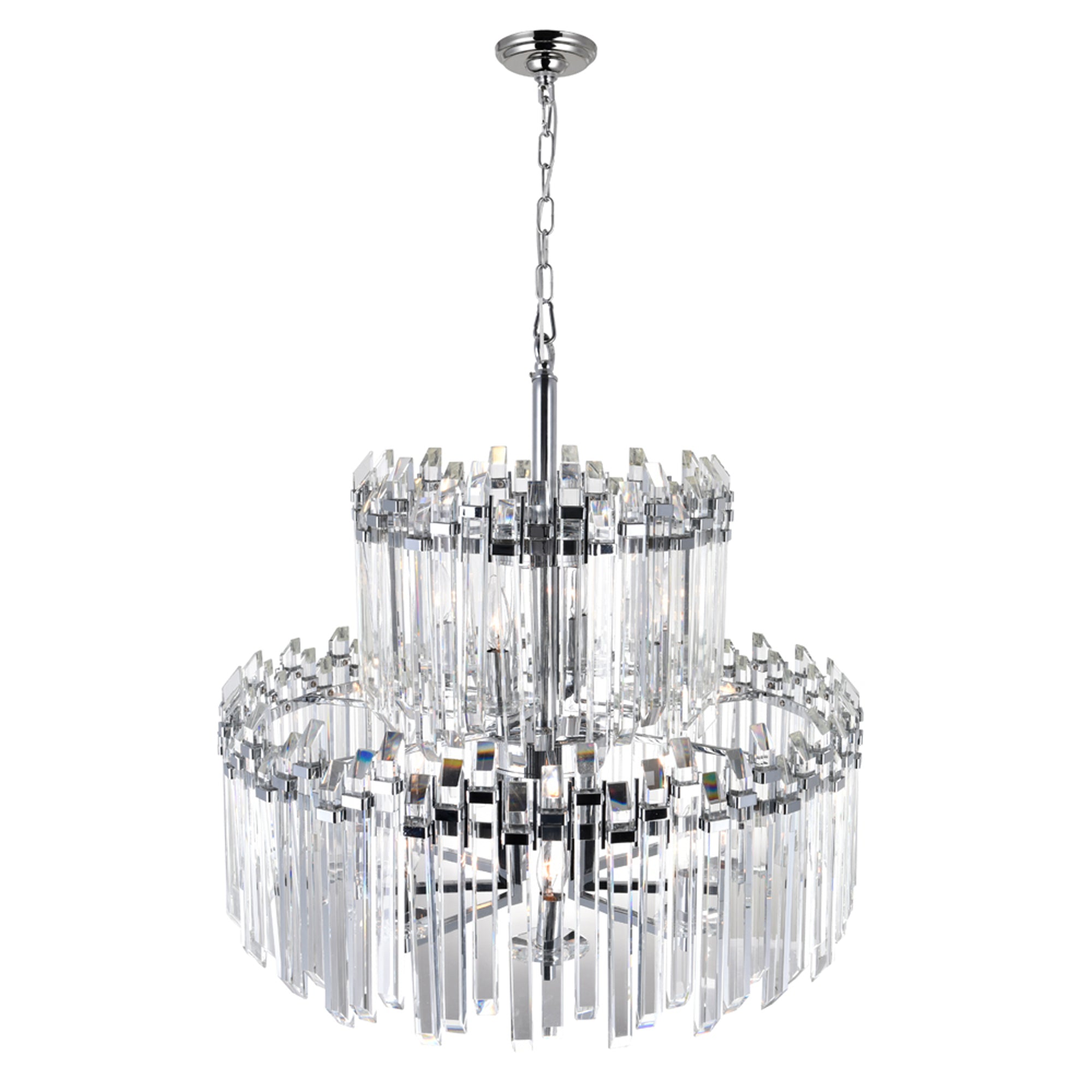 Henrietta 12 Light Chrome Chandelier