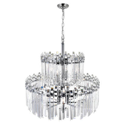 Henrietta 12 Light Chrome Chandelier
