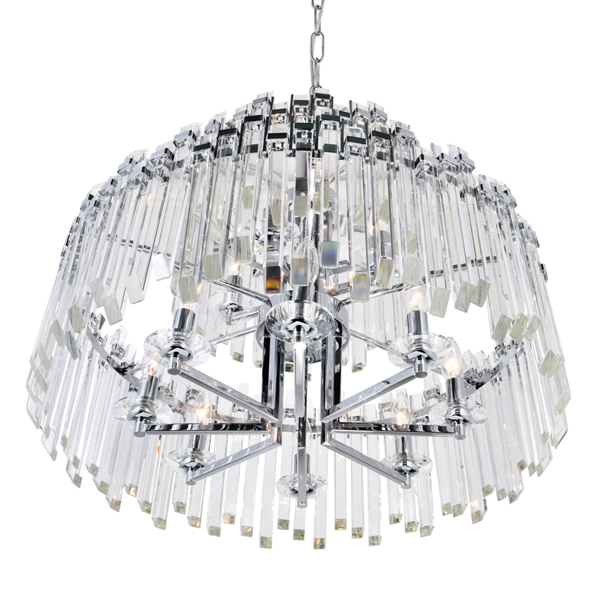 Henrietta 12 Light Chrome Chandelier