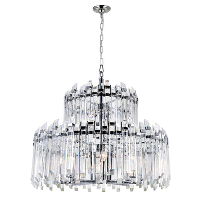 Henrietta 12 Light Chrome Chandelier