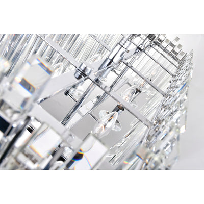 Henrietta 10 Light Chrome Chandelier