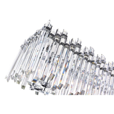Henrietta 10 Light Chrome Chandelier