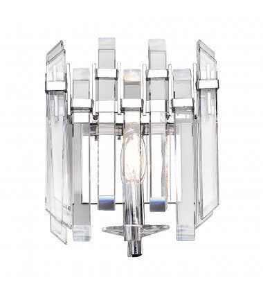 Henrietta 1 Light Chrome Wall Sconce