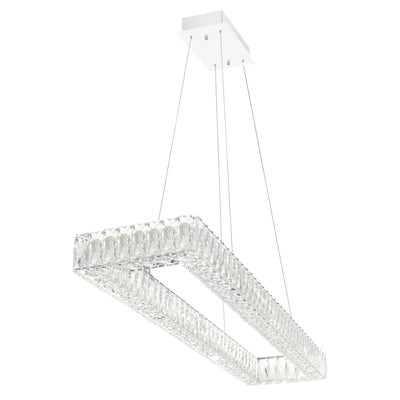Felicity Chandeliers 44in Chrome LED