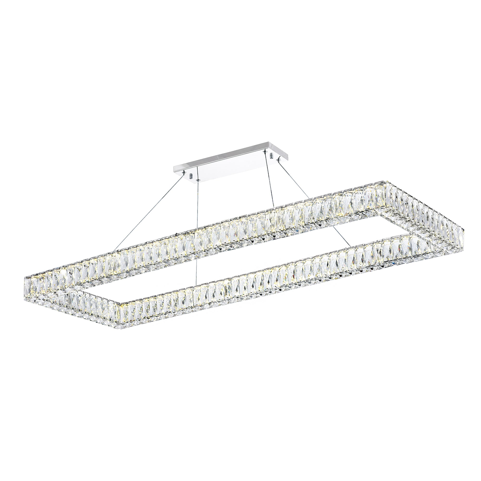 Felicity Chandeliers LED 52in Chrome